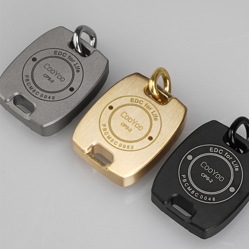 Outdoor brass mini luminous compass