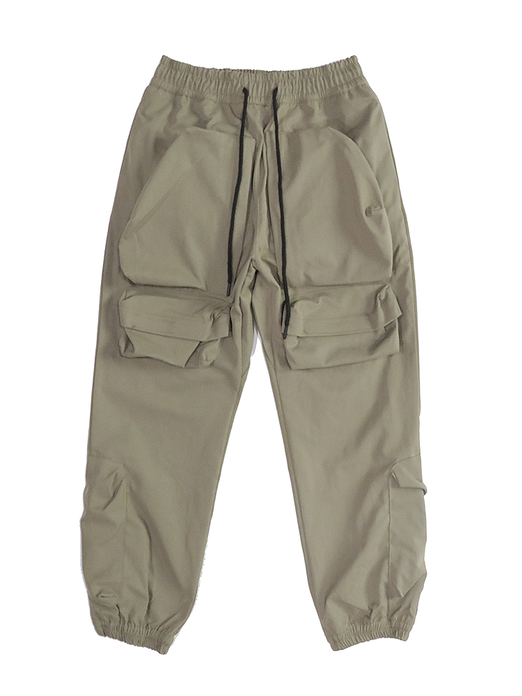 Three-dimensional Tailoring Men's And Women's Multi-pocket Casual Overalls