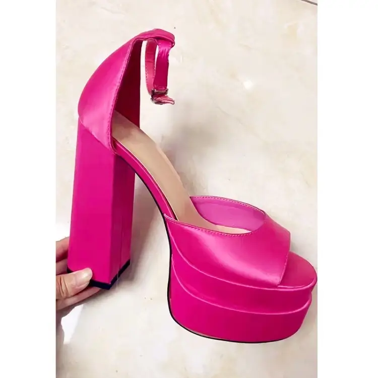 Platform Super High Heel Fish Mouth Sandals