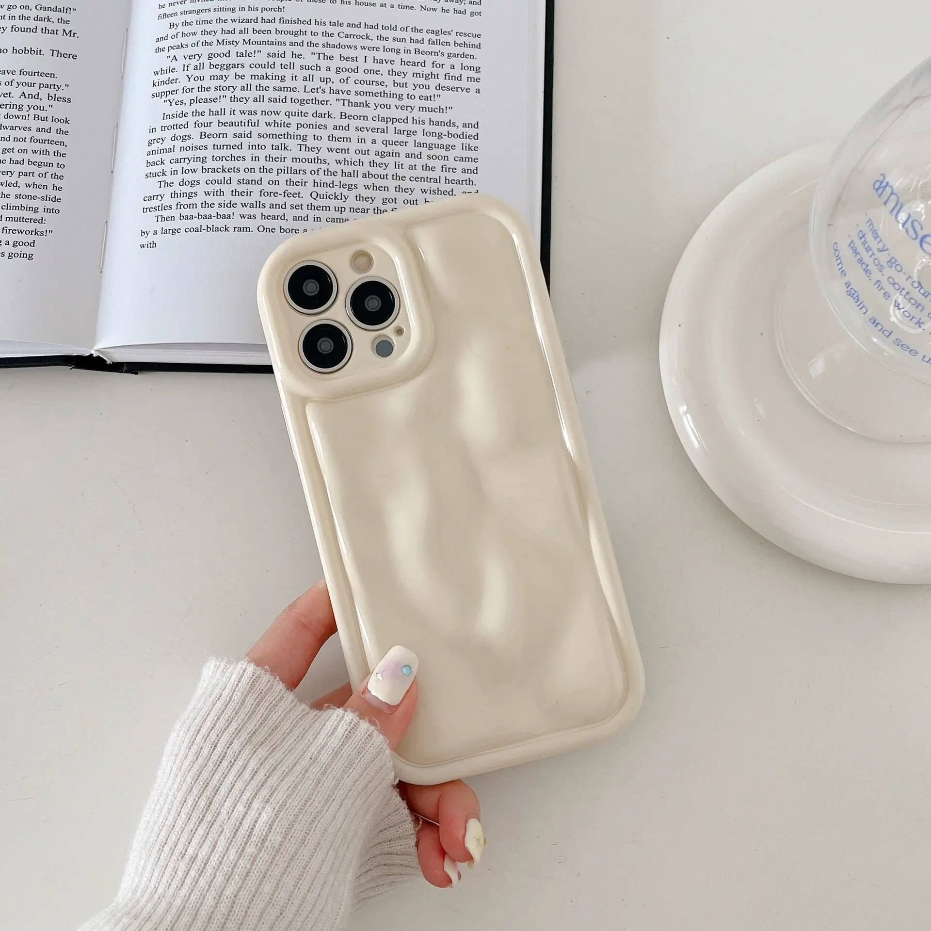 Glossy Meteorite Solid Colour Phone Case Protector