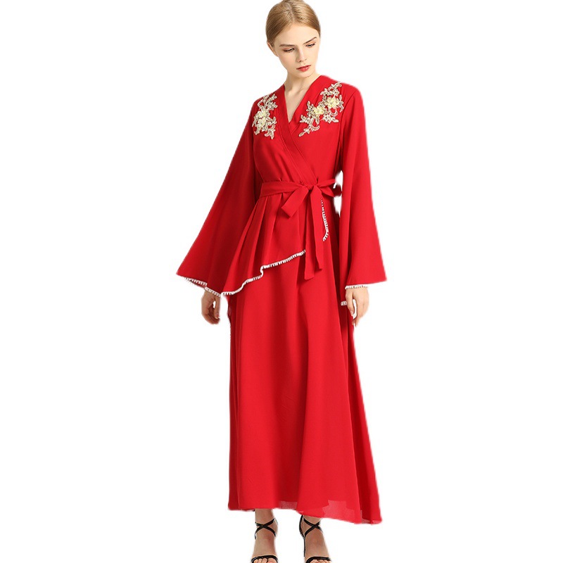 Applique Maxi Dress