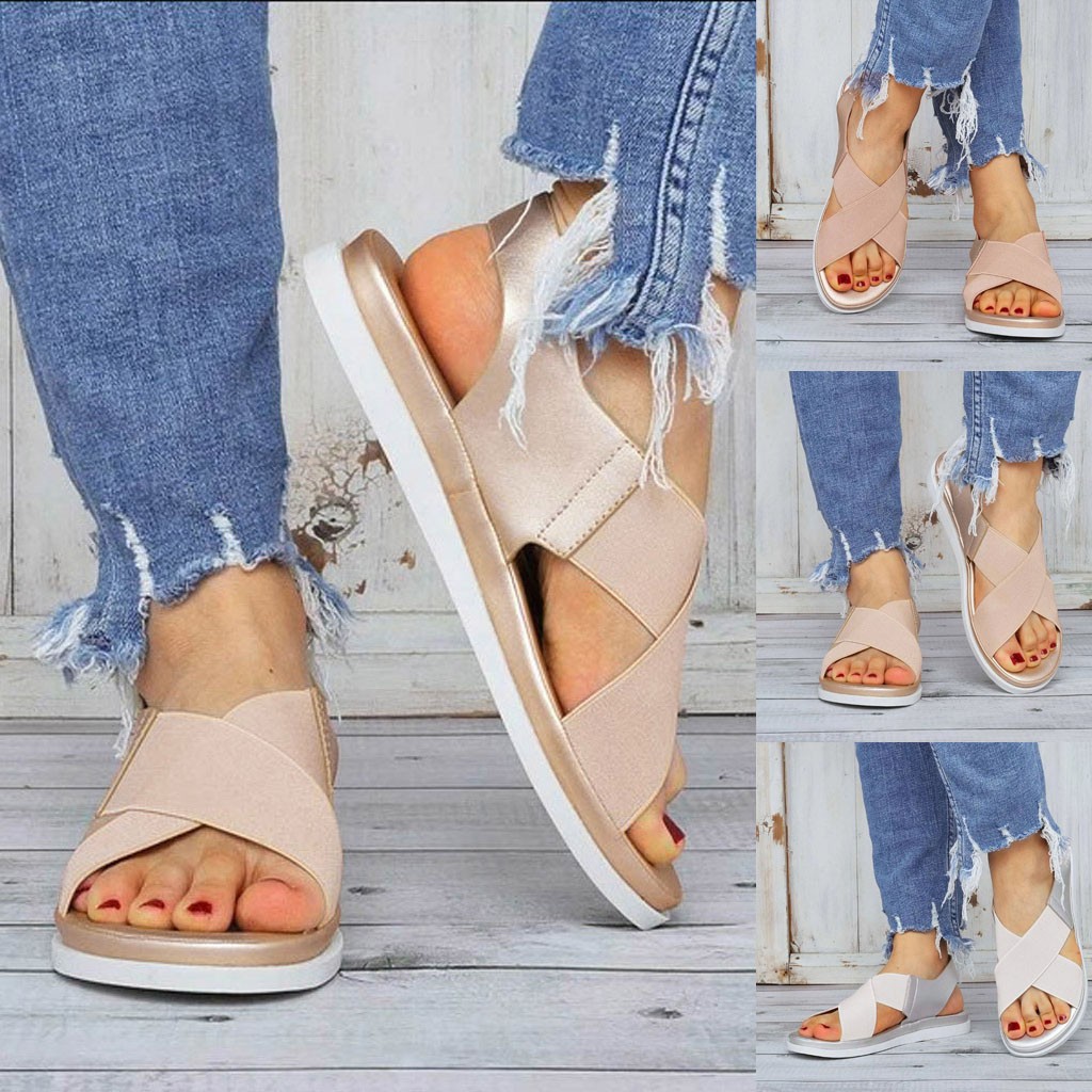 Title 3, British wind flat sandals