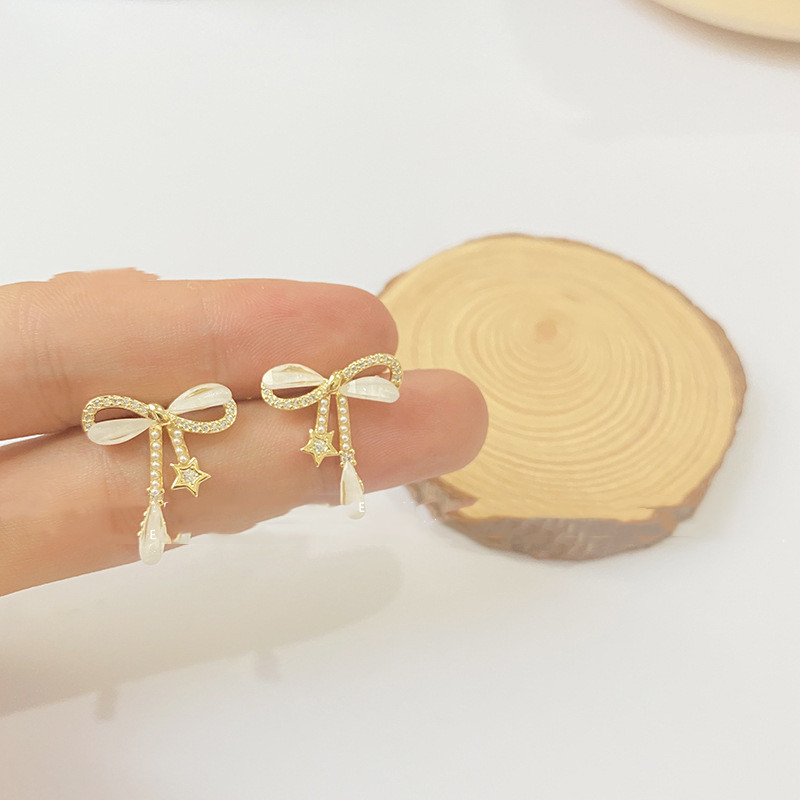 925 Silver Needle Niche Design Line Art Exquisite Enamel