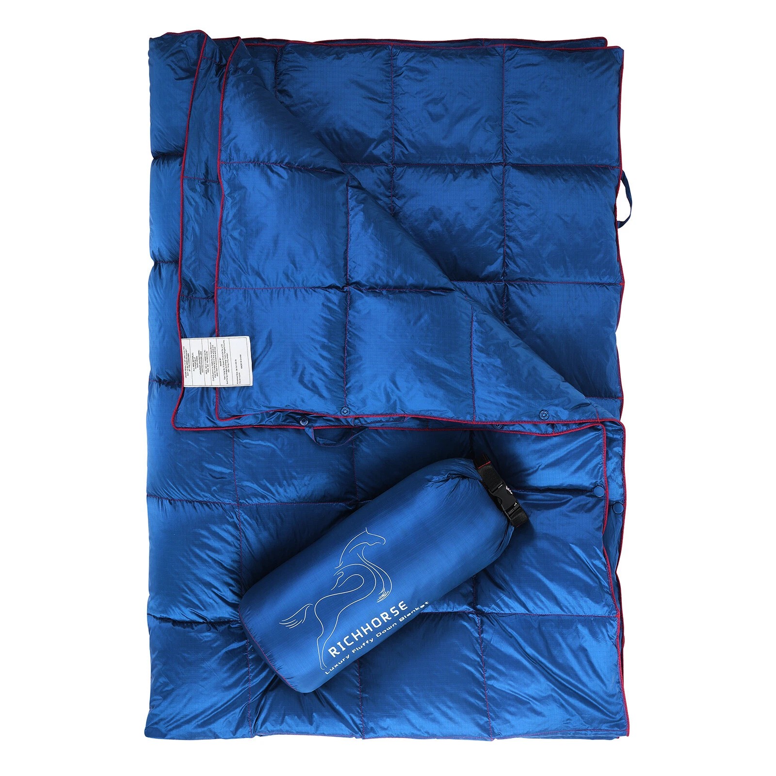 Down Camping Blanket Camping Hiking Puffy Down Blanket Packable Lightweight Down,Note The Blue Area In The Main Image For The Product Specifications.