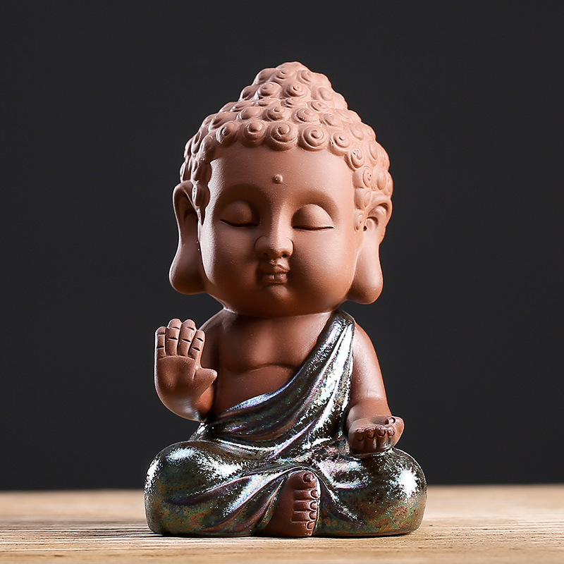 Title 4, Creative Buddha Statue Personalized Cute Ornaments