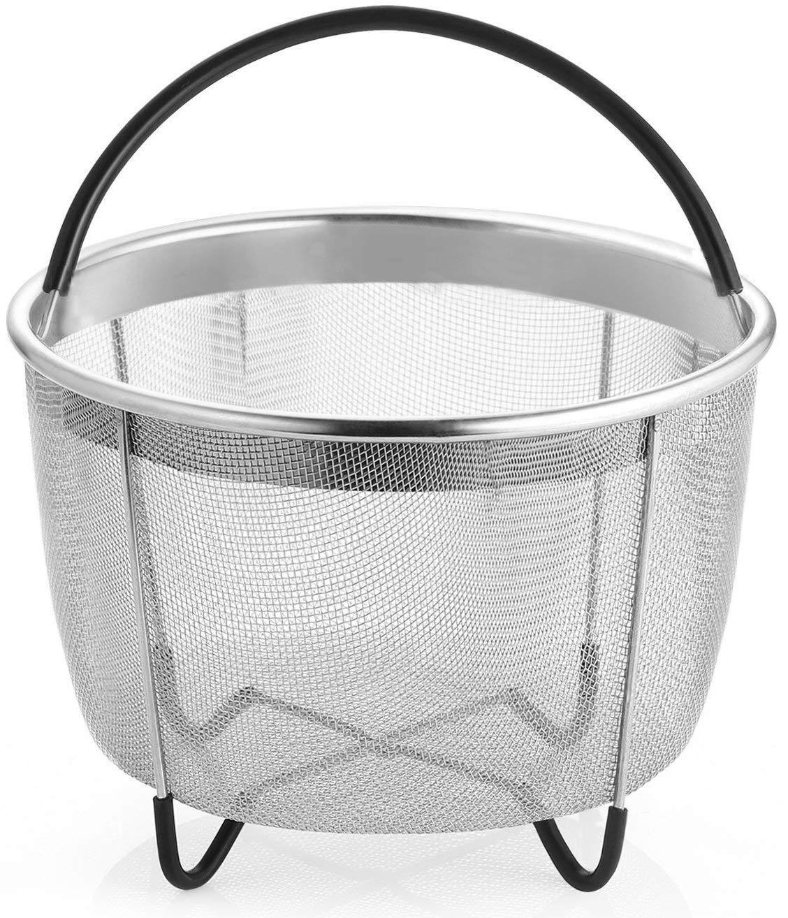 Title 3, 304 Stainless steel 6 quart steaming basket