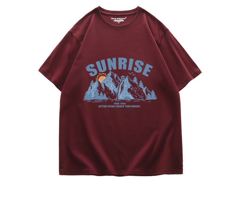 Title 9, Oversize Large Size Pure Cotton Short-Sleeved T...