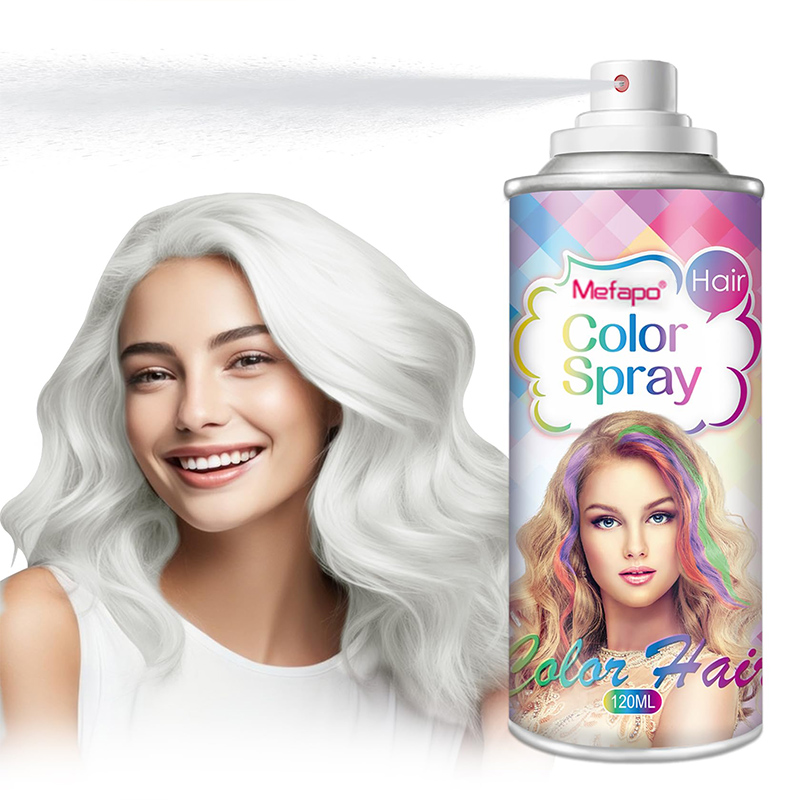 Color Spray Hair - Tinte Temporal Para El Cabello De 120ML, Gel Crema De Tinte Lavable Con Estilo Fuerte Para Fiestas Y Cosplay