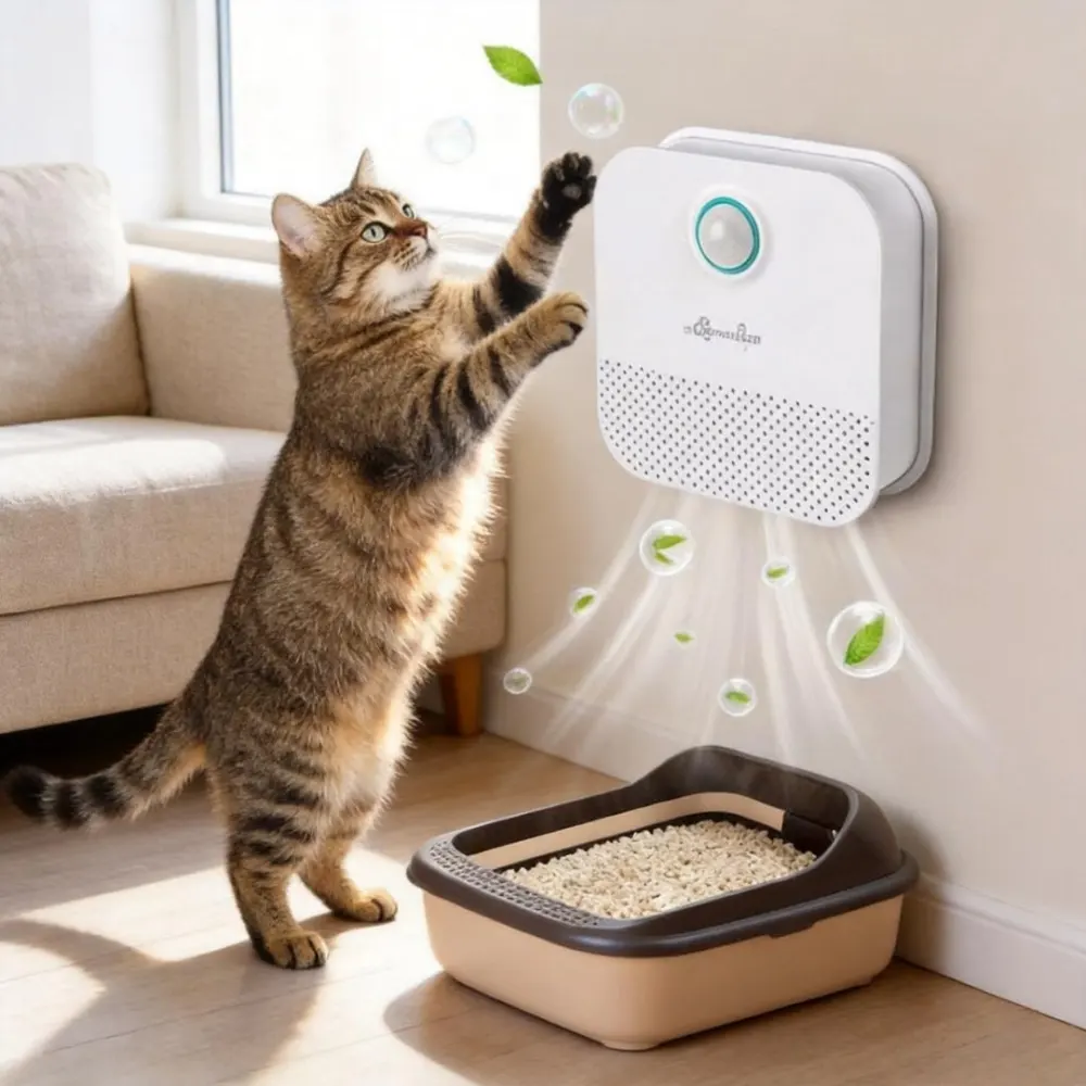 Smart Odor Eliminator for Cat Litter Box