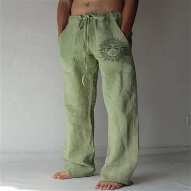 Title 6, Pantaloni casual larghi con coulisse ed elastic...