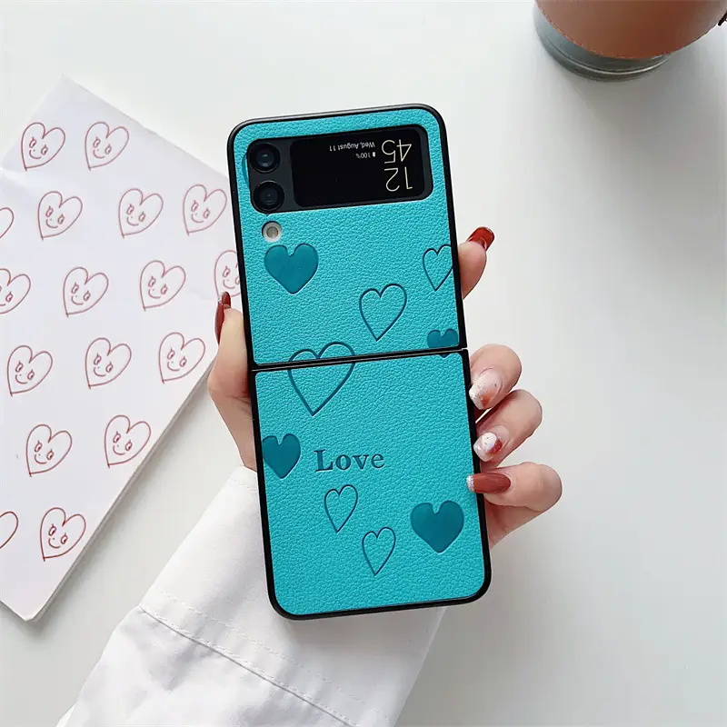 Suitable Z Flip3 Love Phone Case Ultra-thin Anti-drop