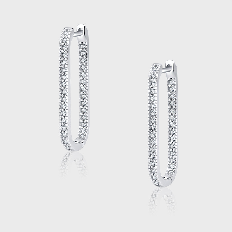 Title 3, Orecchini da donna in argento sterling a forma ...