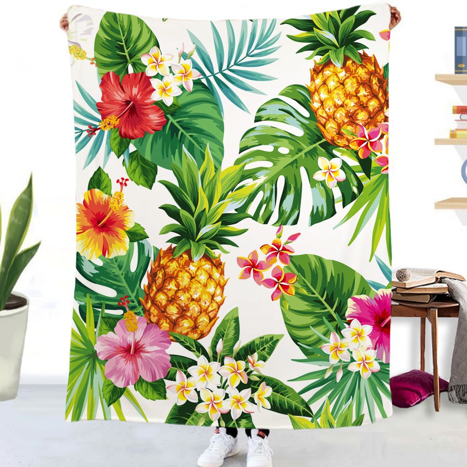 One Piece Of Flannel Blanket Printing