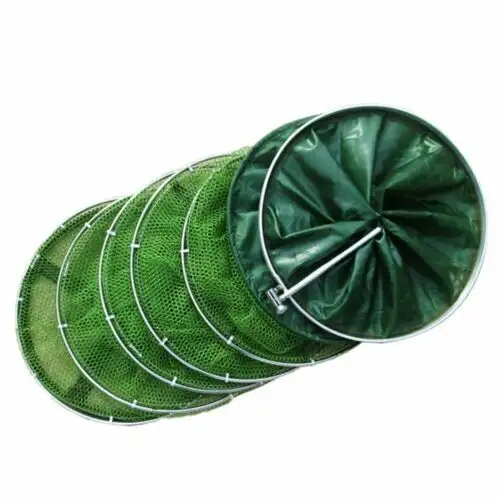 Steel Ring Fishing Glued And Thickened Quick-drying Anti-hanging Fishing Net Pocket