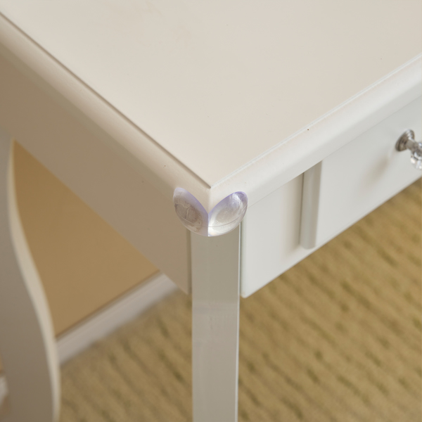 Kids Vanity Set With Mirror And Lights And Stool, 5 Storage Drawers, Pretend... 13