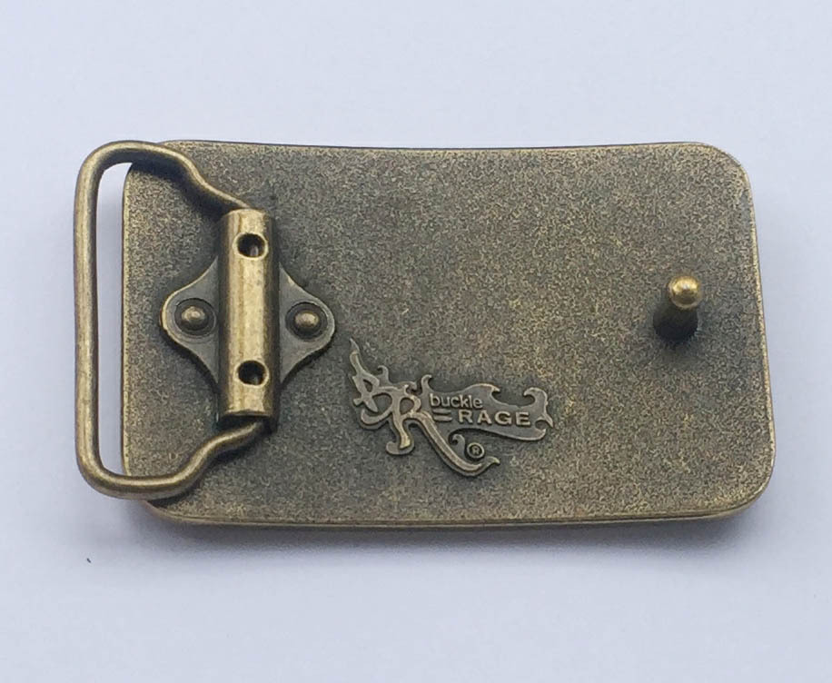 Small Square DIY Smooth Plate Belt Buckle