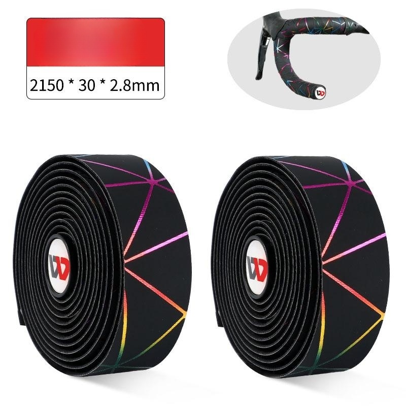 Title 3, Road Bike Racing Color Line Non-slip Riding Strap