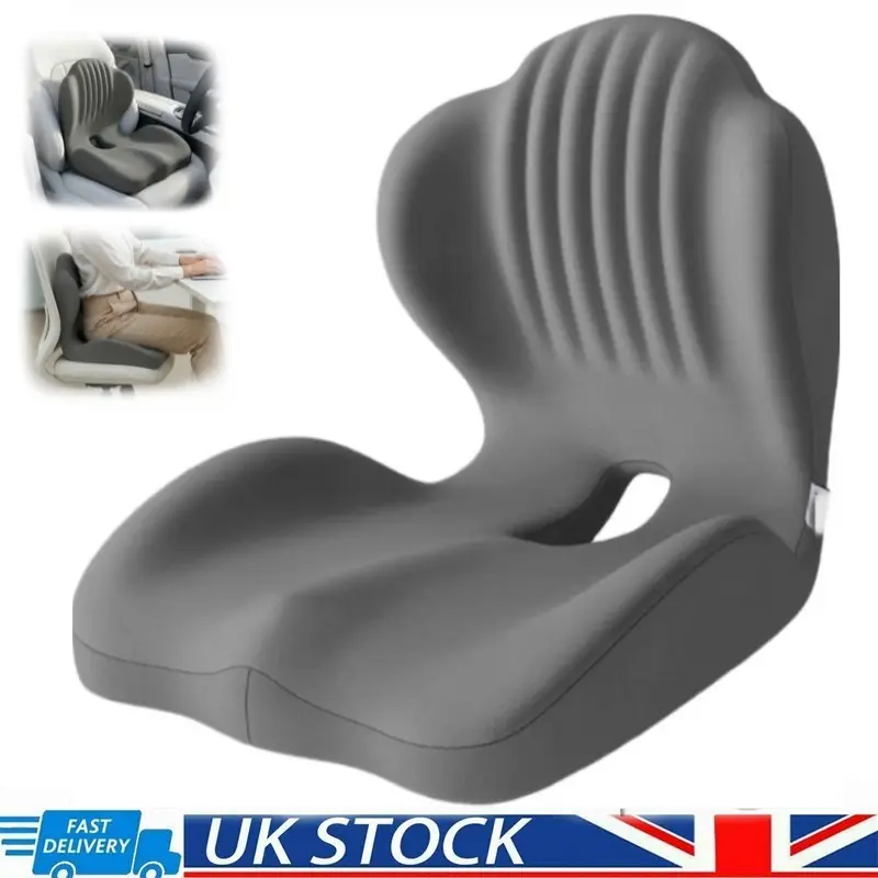 2-in-1 Ergonomic Back And Seat Cushion
