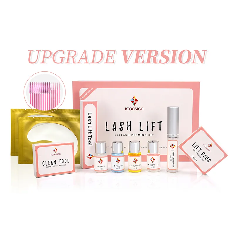 Upgrade Version Lash Lift Kit ICONSIGN Lifting Perm Eyelash Eyes Makeup Tools - Same As Photos
