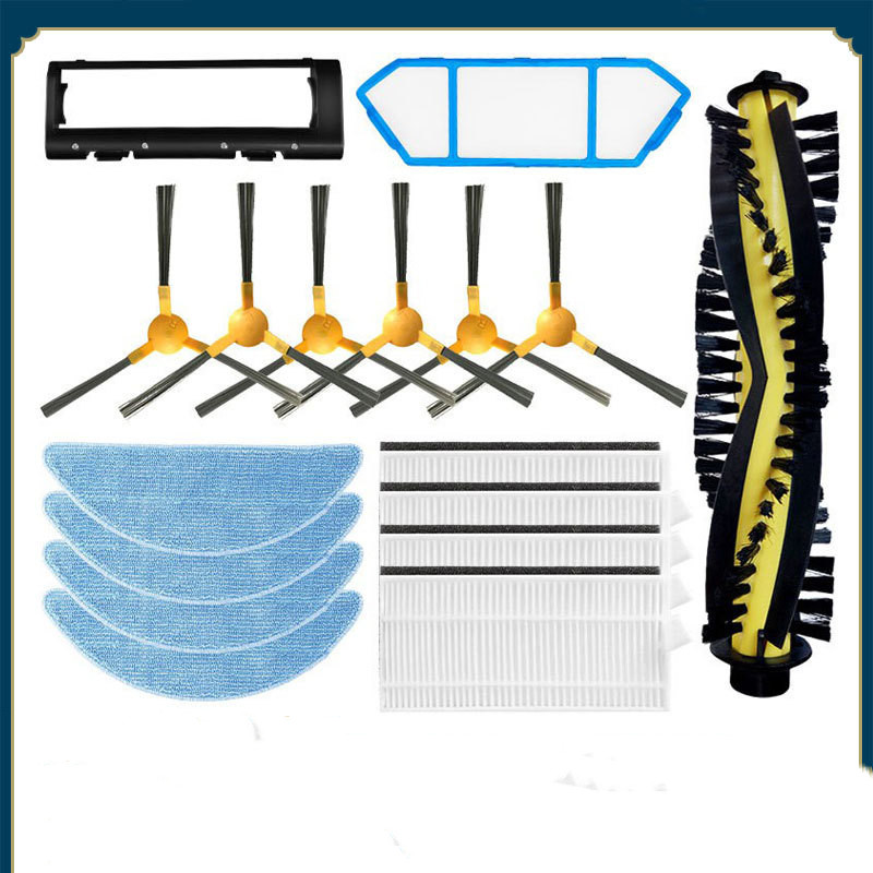 Geschikt voor Neatsvor Robotstofzuiger X500 Rolborstel Zijborstel Doek Filter