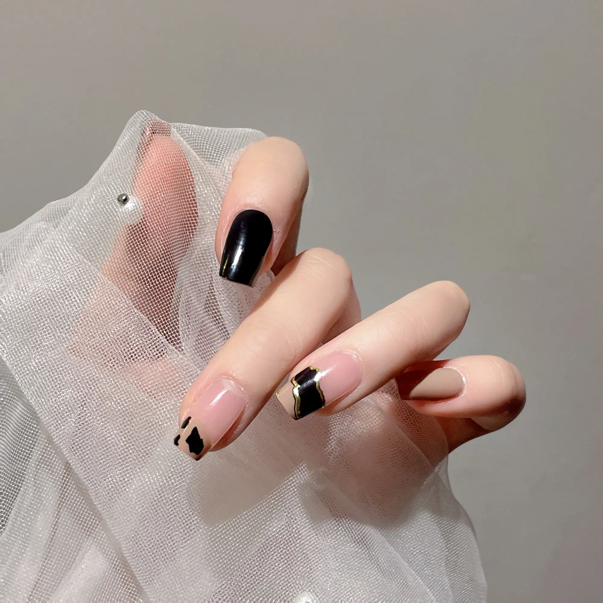 Gel Nail Paste European And American Semi-curing