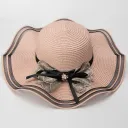 D109 Pink Lace Bow
