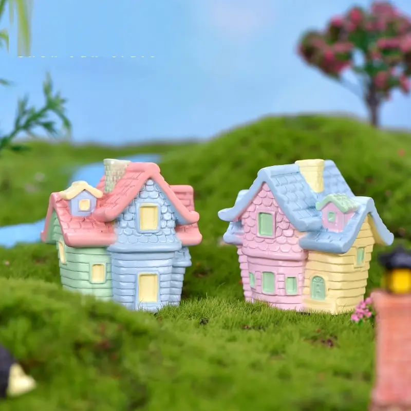 Balloon Flying House Micro Landscape Decoration Diy