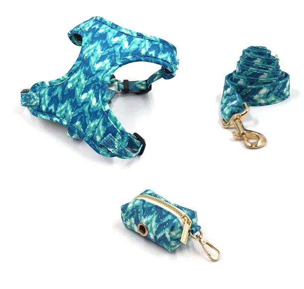 Pet Collar Leash Bow Knot Dog Walking Garbage Bag Set A Set - Shop at LoveMi
