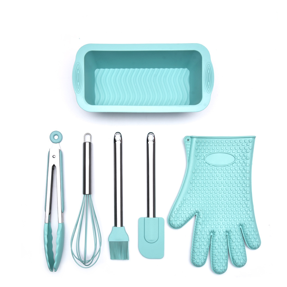 Title 5, Spatula Oil Brush Egg Beater Gloves Round Cake ...