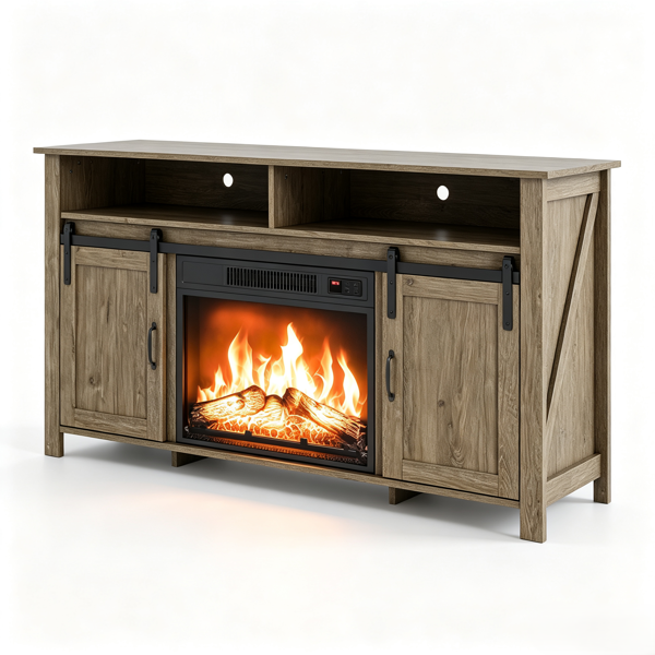 Fireplace TV Stand, picture 2 of 5