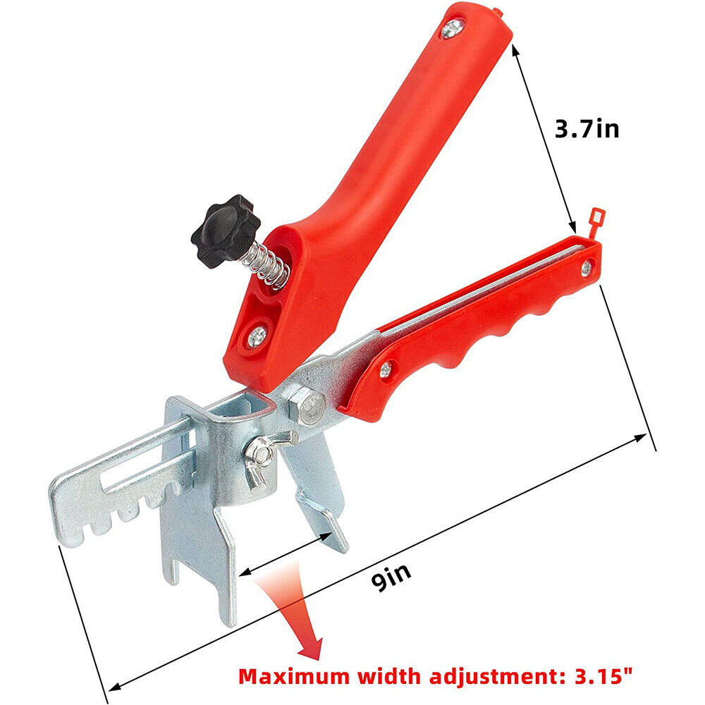 Tile Leveling System Clips Levelling Spacer Tiling Tool Floor Wall 1.0mm--Wedge-100pcs