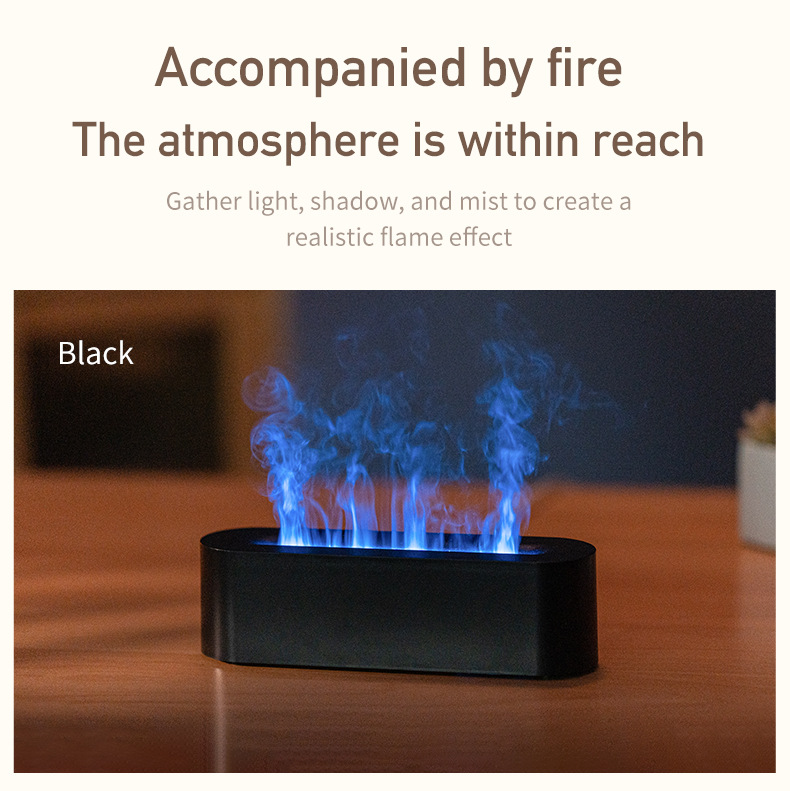 Title 13, Fireplace Flame Diffuser Aromatherapy Essential...