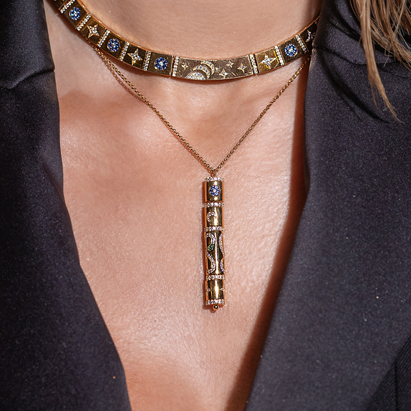 Ins Light Luxury Earrings Vintage High-end Necklace