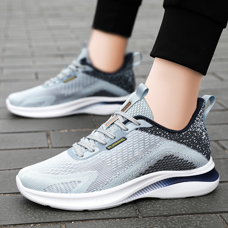 Running Shoes Breathable Soft Bottom Trend Couple Sneakers