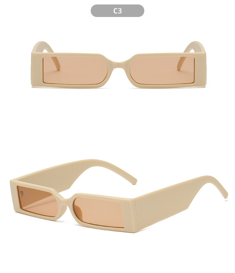 Title 1, New Small Box Wide Leg Punk Sunglasses