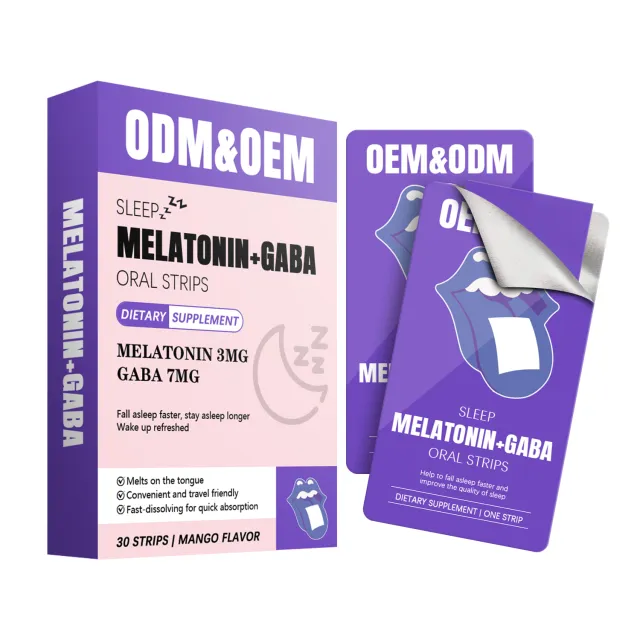 Custom Formula Oral Dissolving Sleep Strips Rapid Melt High Compliance Portable Night Relax Support Film Original - Shop at LoveMi