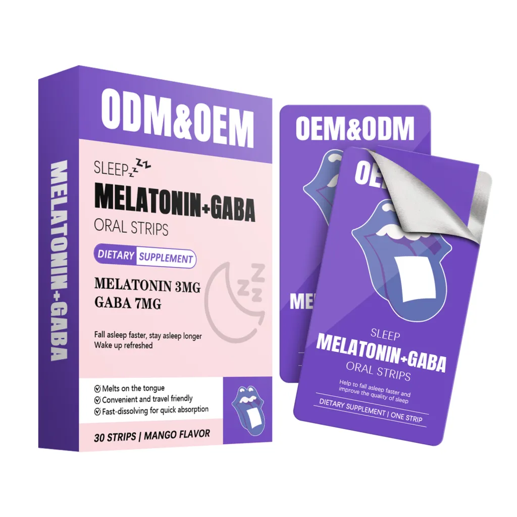 Custom Formula Oral Dissolving Sleep Strips Rapid Melt High Compliance Portable Night Relax Support Film - Original