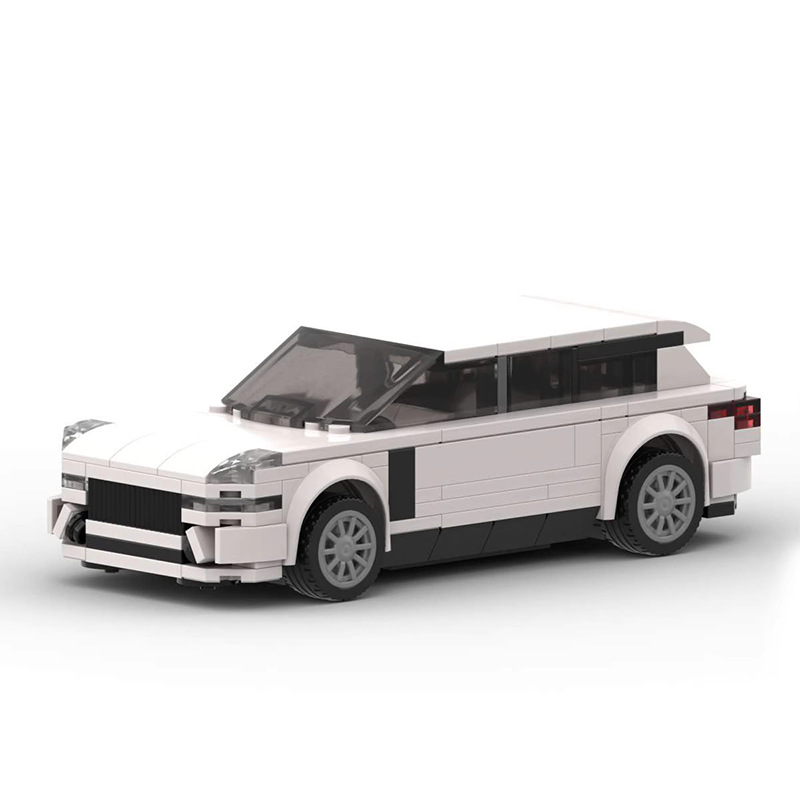 Puzzle Assembly Building Block Set Racing Model Gift - Image 4