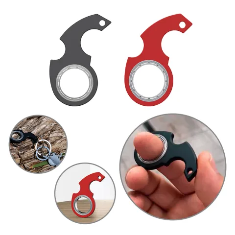 Creative Fidget Spinner Toy Keychain Hand Anti-Anxiety Toy Relieves