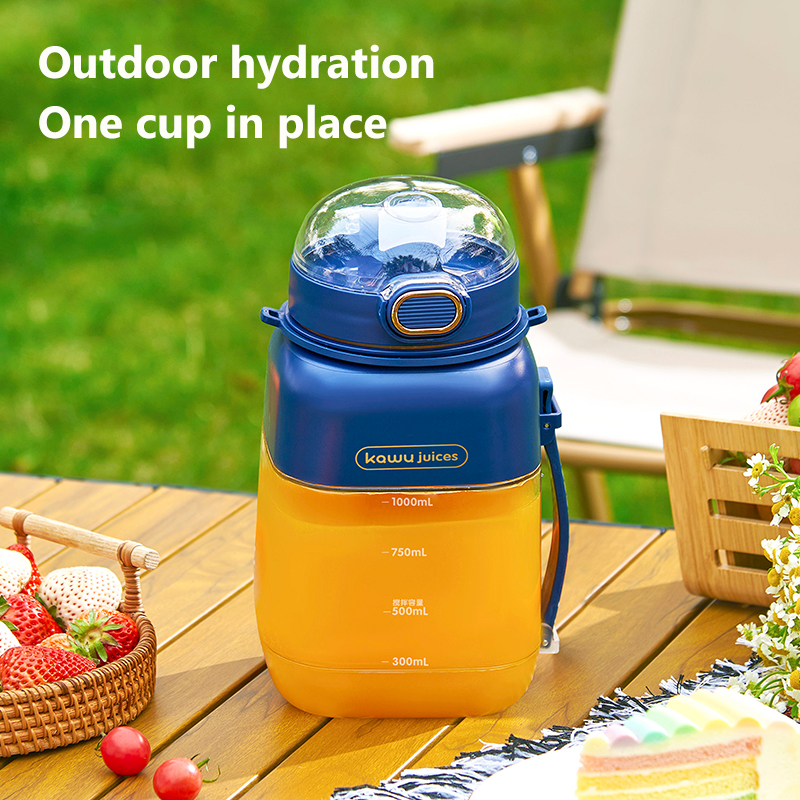 Kawu HAY-8302 Portable Juice Cup Blue 8