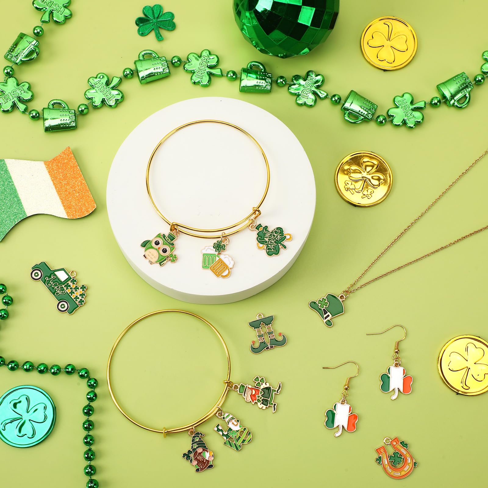 20 Pairs Ocean Theme Charm, Beach Sea Charms For Jewelry Making, Assorted Enamel Starfish Seashell Marine Charm Pendants For Necklace Earring Bracelet Crafting 3