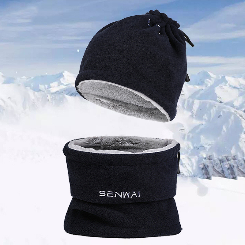 Outdoor Plush Bib Cold Proof And Warm Wool Hat Wind Proof And Fashionable — foto 13