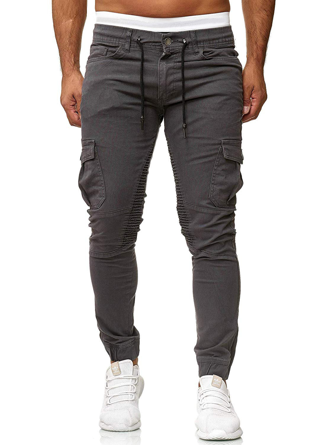 Title 2, Mens Versatile Casual Sweatpants with Woven Po...