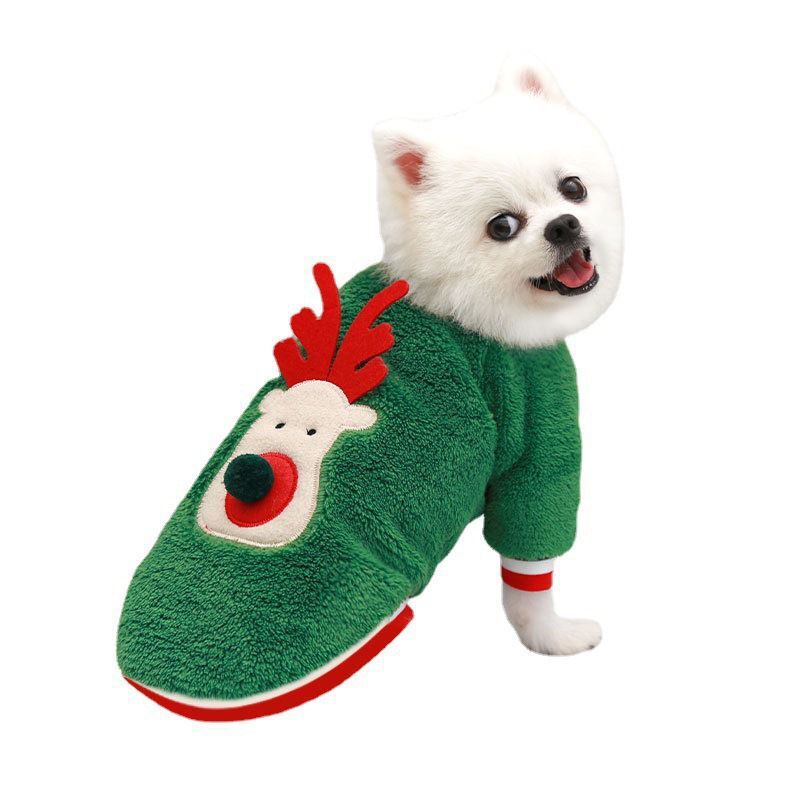 Title 3, Pet Plus Velvet Christmas Print Sweater, provid...