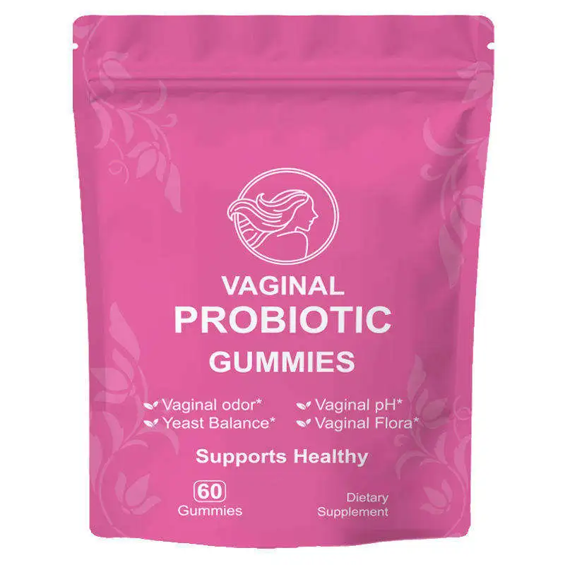 Vaginal Probiotic Gummy Woman Daily Intimate Health Support 60 Count - Probiotic Gummy 60 Count