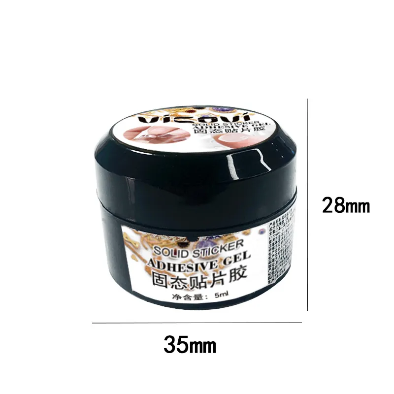 Nail Art Solid Gel Mold Modeling Adhesive DIY - 5Ml