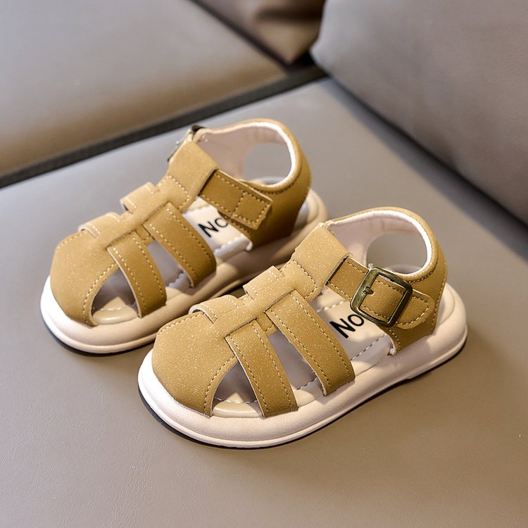 Children's Sandals, Baby Walking Shoes, Summer New Styles, Toe Caps, Small Children's Shoes, Boys' And Girls' Baby Shoes, Versatile Styles