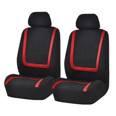 2 Front Car Seat Covers, 2mm Thick, Classic And Durable, Suitable For Small, Medium, And Large Cars, SUVs, And All Seasons