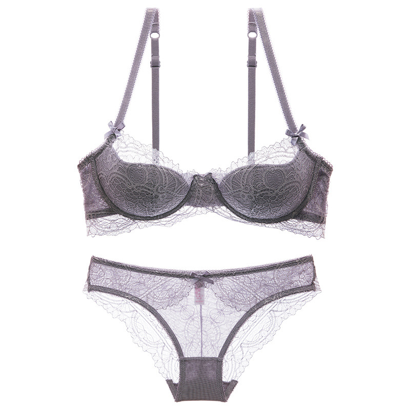 Title 7, French Summer Lightweight Push Up Lace Underwir...