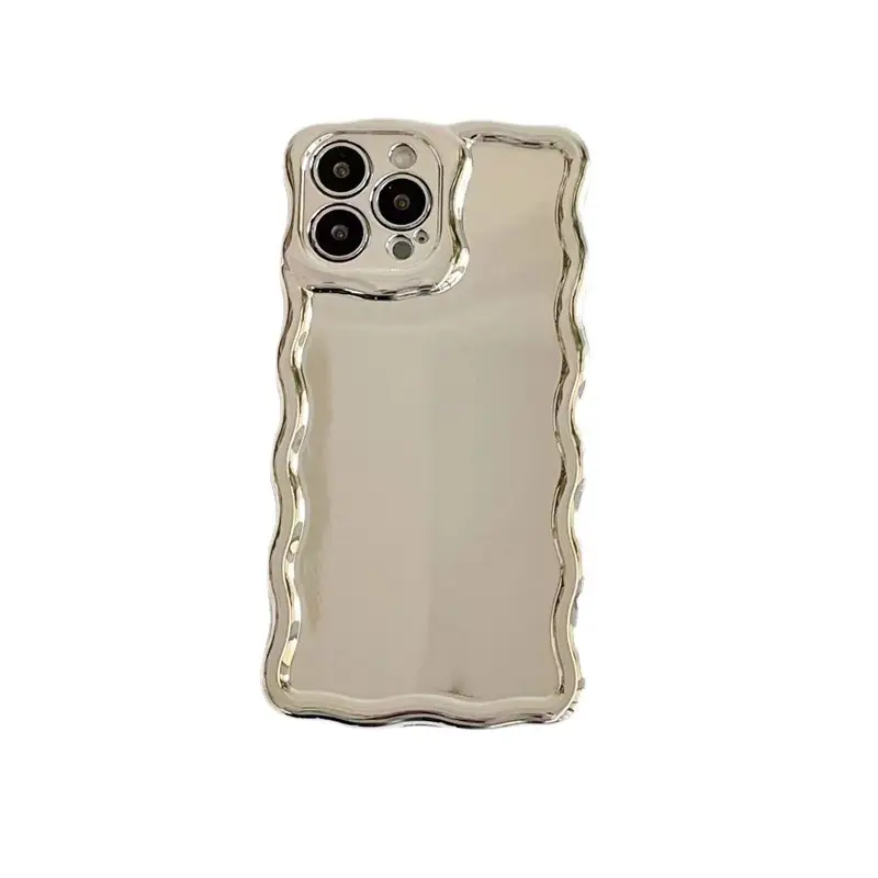 Fashion Mirror Silicone Soft Shell